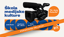 Prijave za 27. kolu medijske kulture Dr. Ante Peterli produene do 15. lipnja 2025.